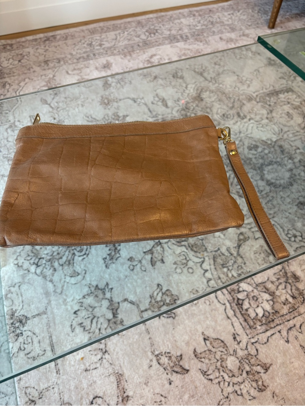 Laura DiMaggio Milano Genuine Leather Clutch/Wristlet – Made in Italy